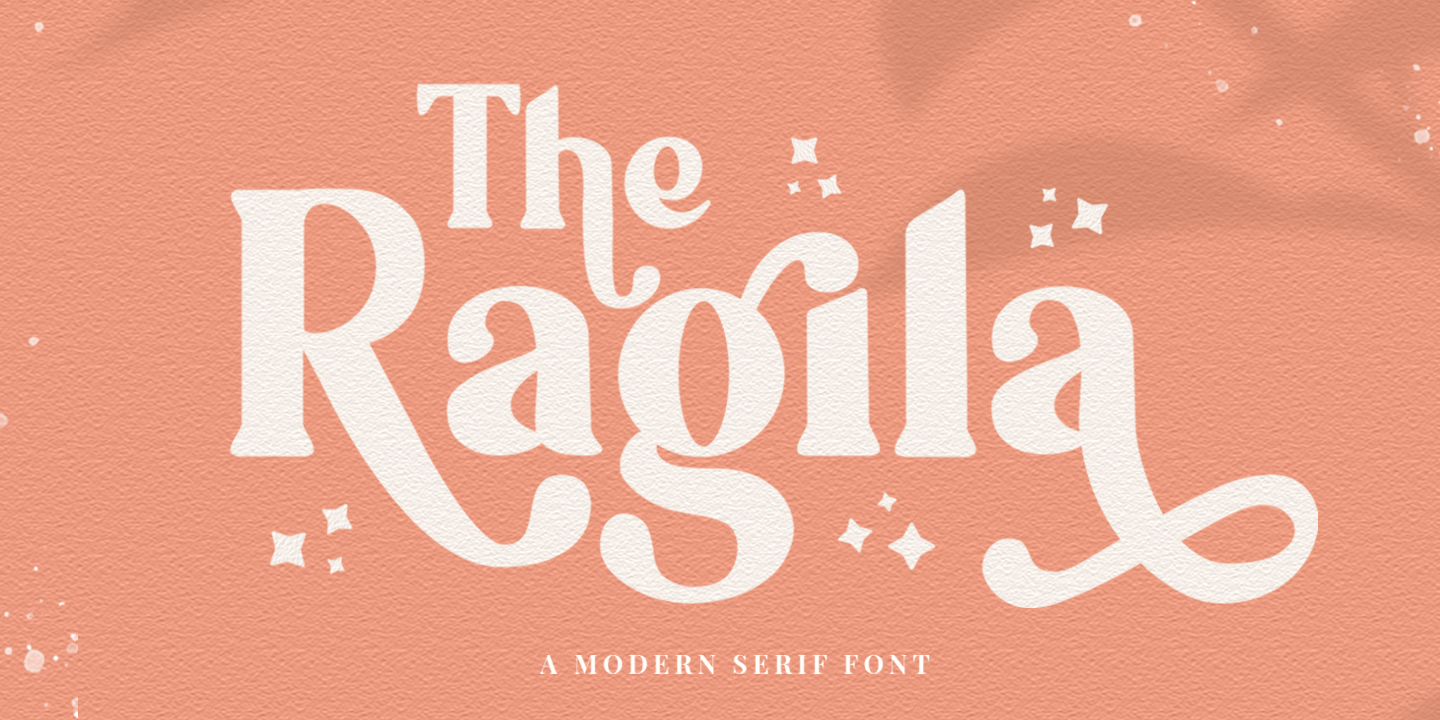 Пример шрифта Ragila